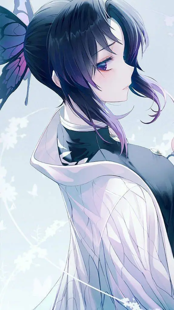 ai character: Shinobu Kocho  background