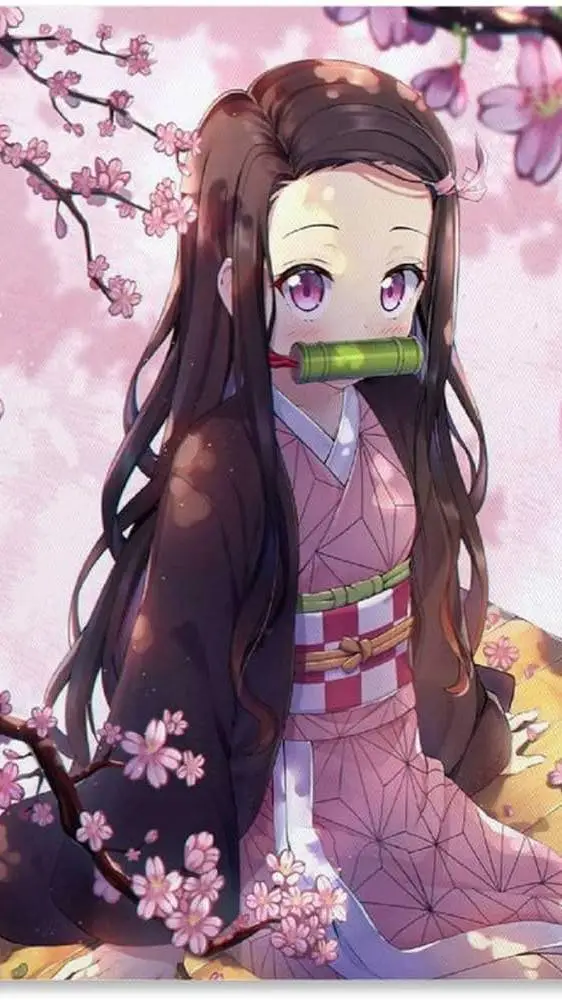 ai character: Nezuko  background