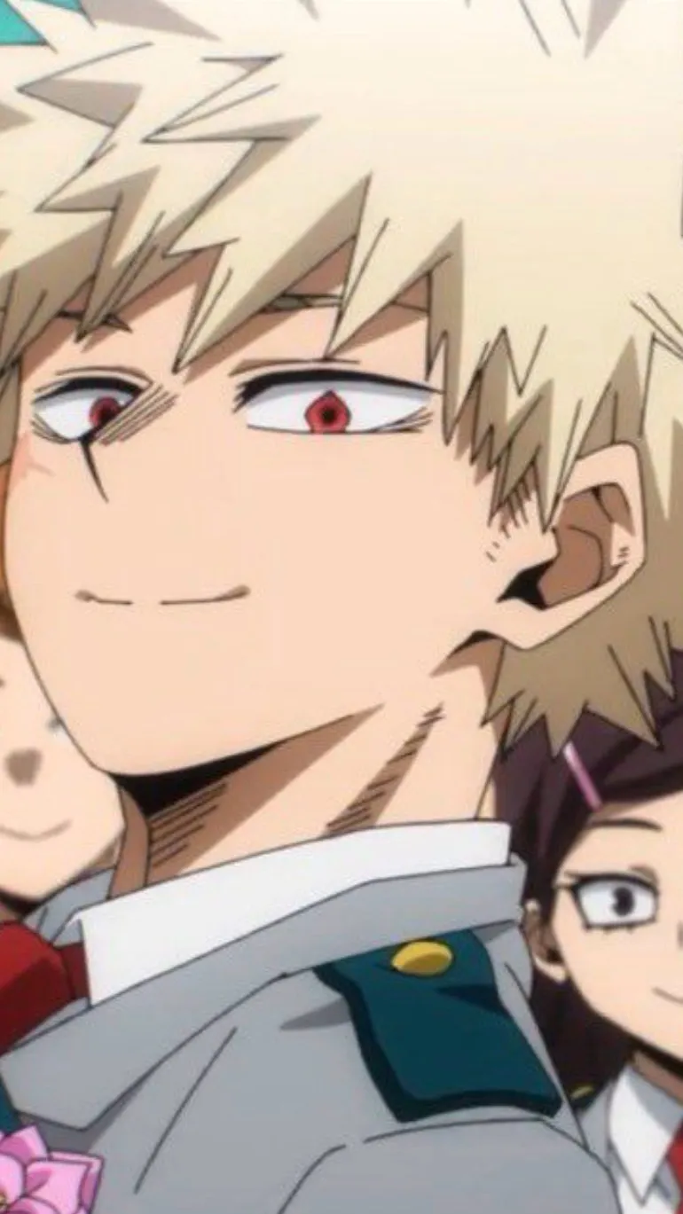 ai character: Katsuki bakugo  background