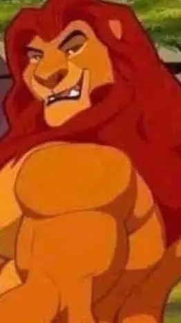 ai character: Mufasa background