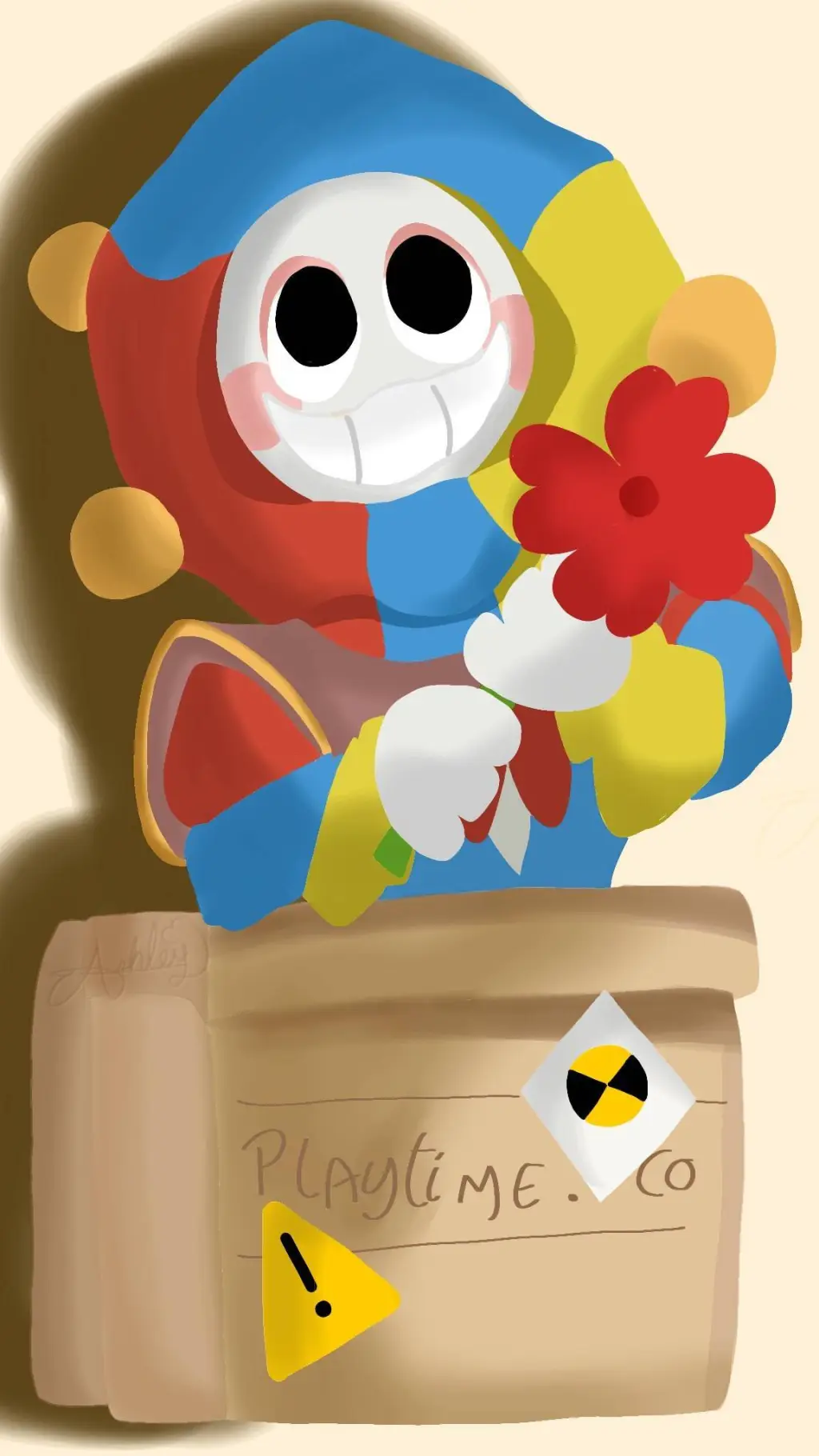 ai character: baby Prototype  background
