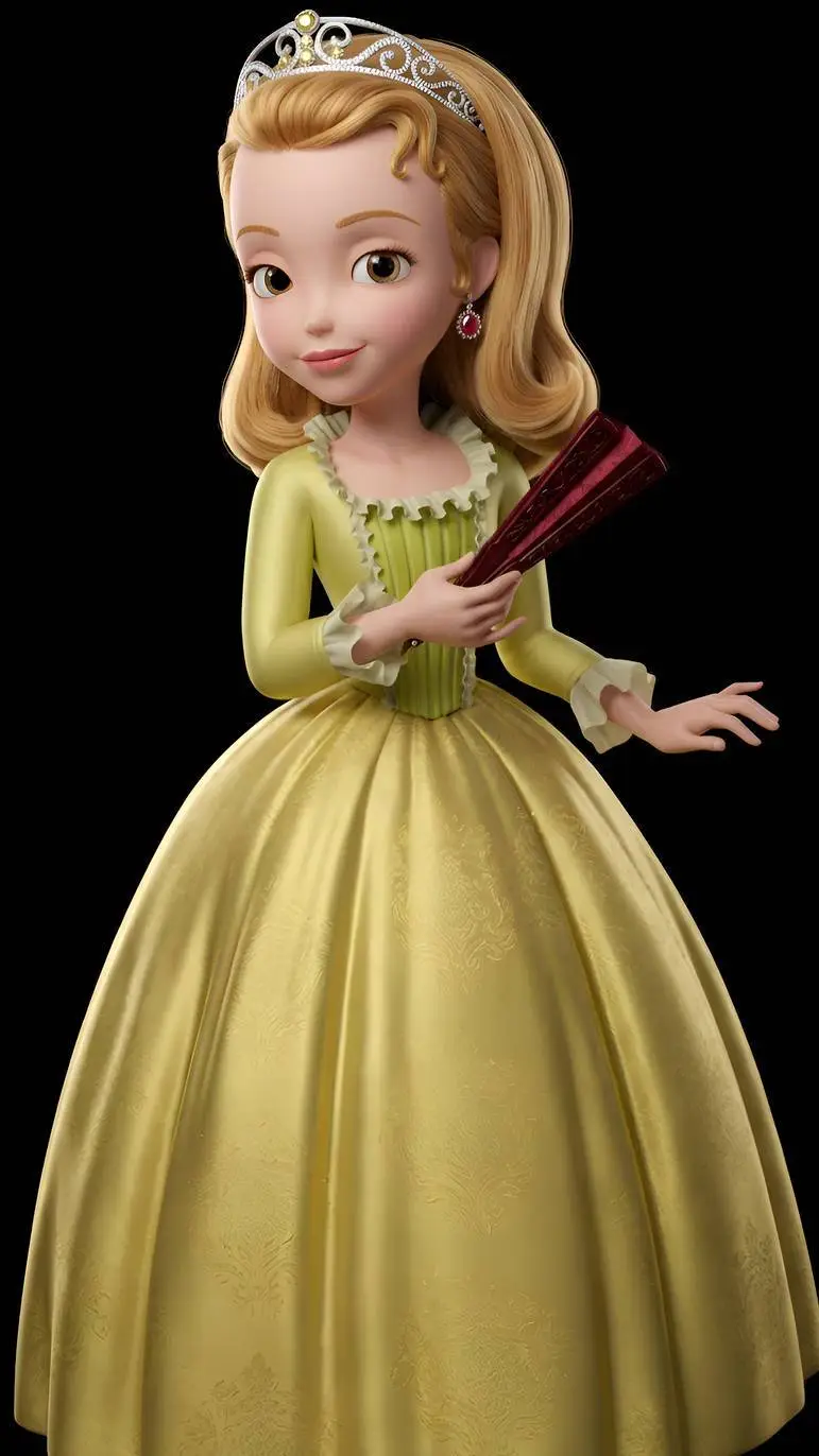 ai character: Princess Amber  background