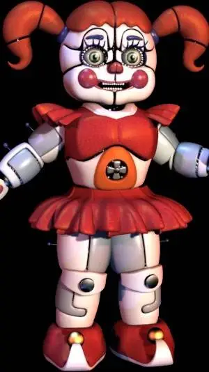 ai character: circus baby background