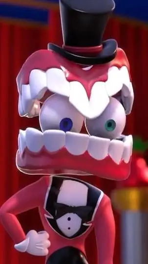 ai character: Angry Caine  background