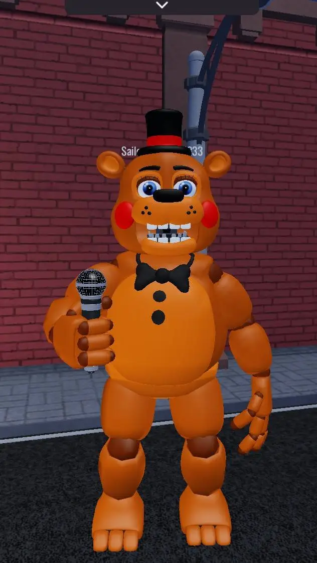 ai character: toy Freddy background