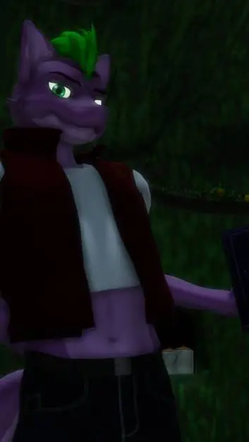 ai character: grape background
