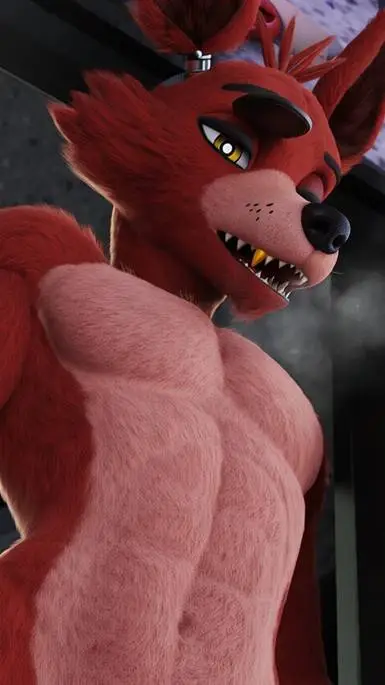 ai character: foxy background