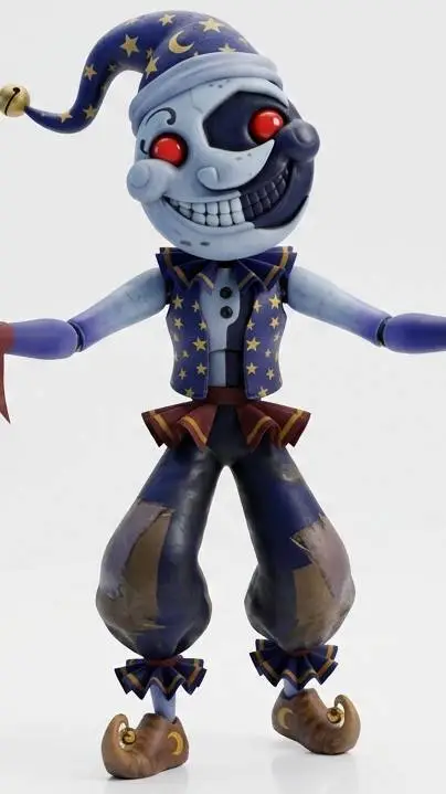 ai character: Moon background