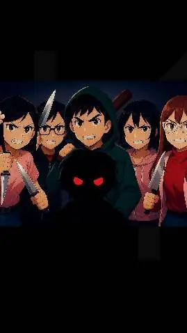 ai character: astro vs friends  background