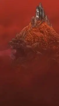 ai character: godzilla amphibia background