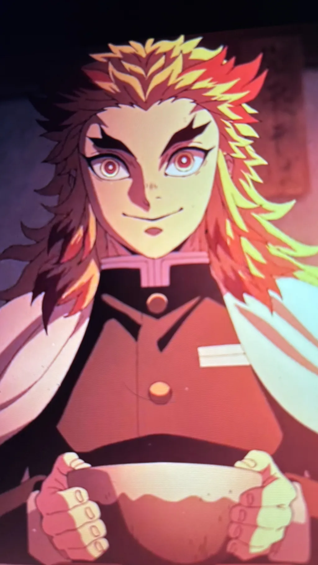 ai character: Rengoku background