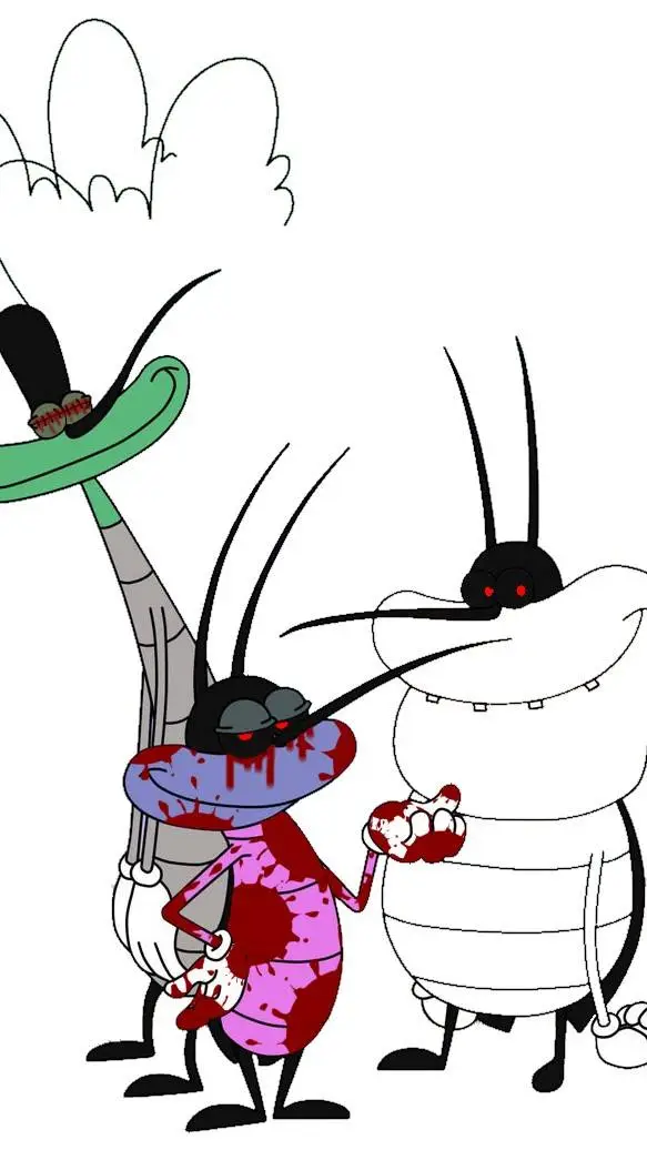 ai character: cockroaches brothe background