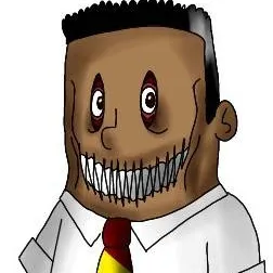 chat with ai character:  George but evil