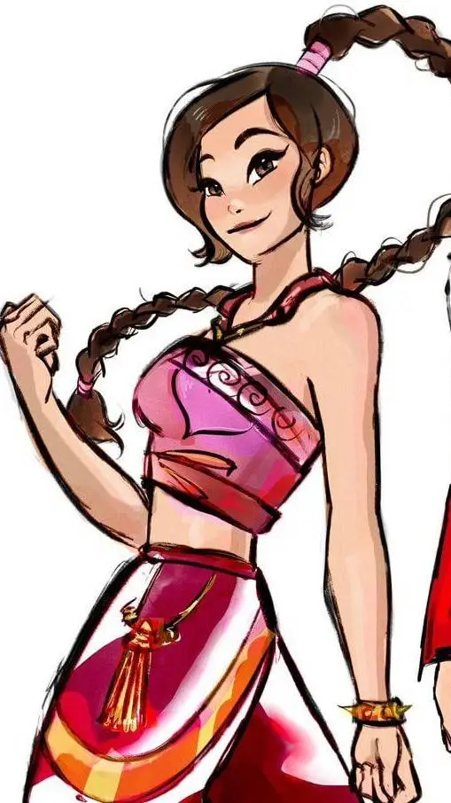 ai character: zoey background