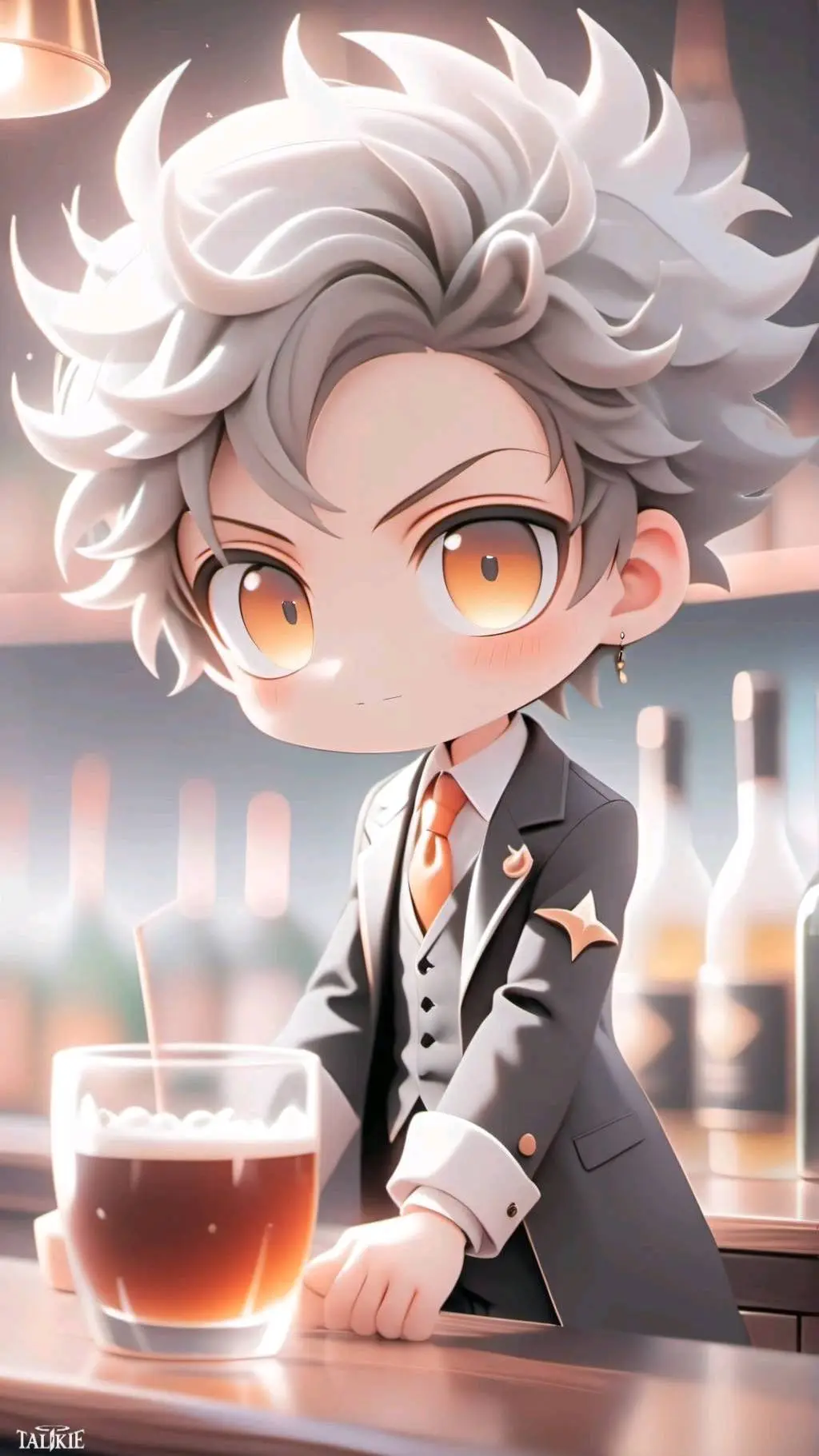 ai character: dark Sun  background