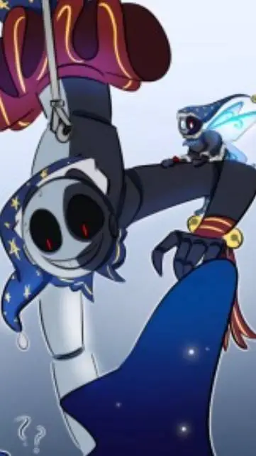 ai character: moon  background