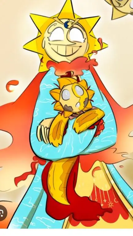 ai character: sun's  background