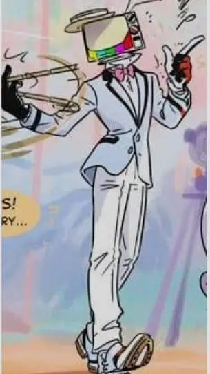 ai character: Mr RGB background