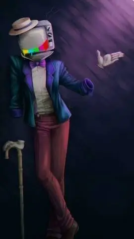 ai character: Mr RGB  background