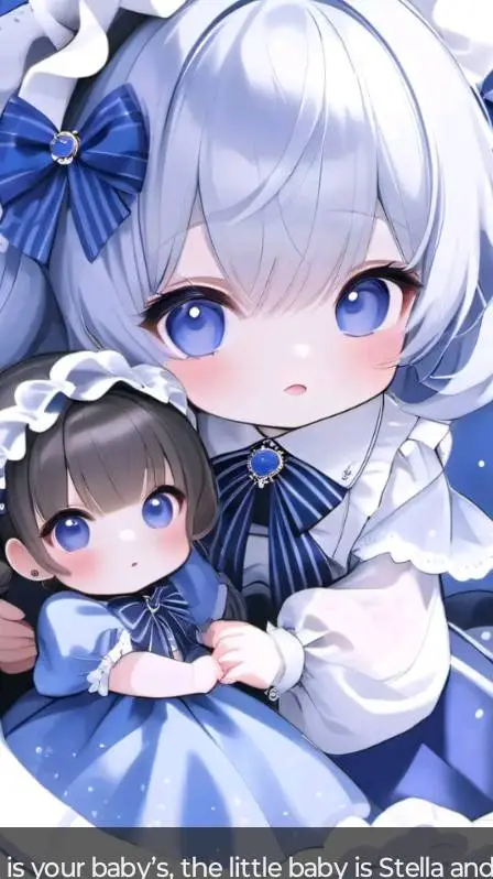 ai character: Eva and meloney  background