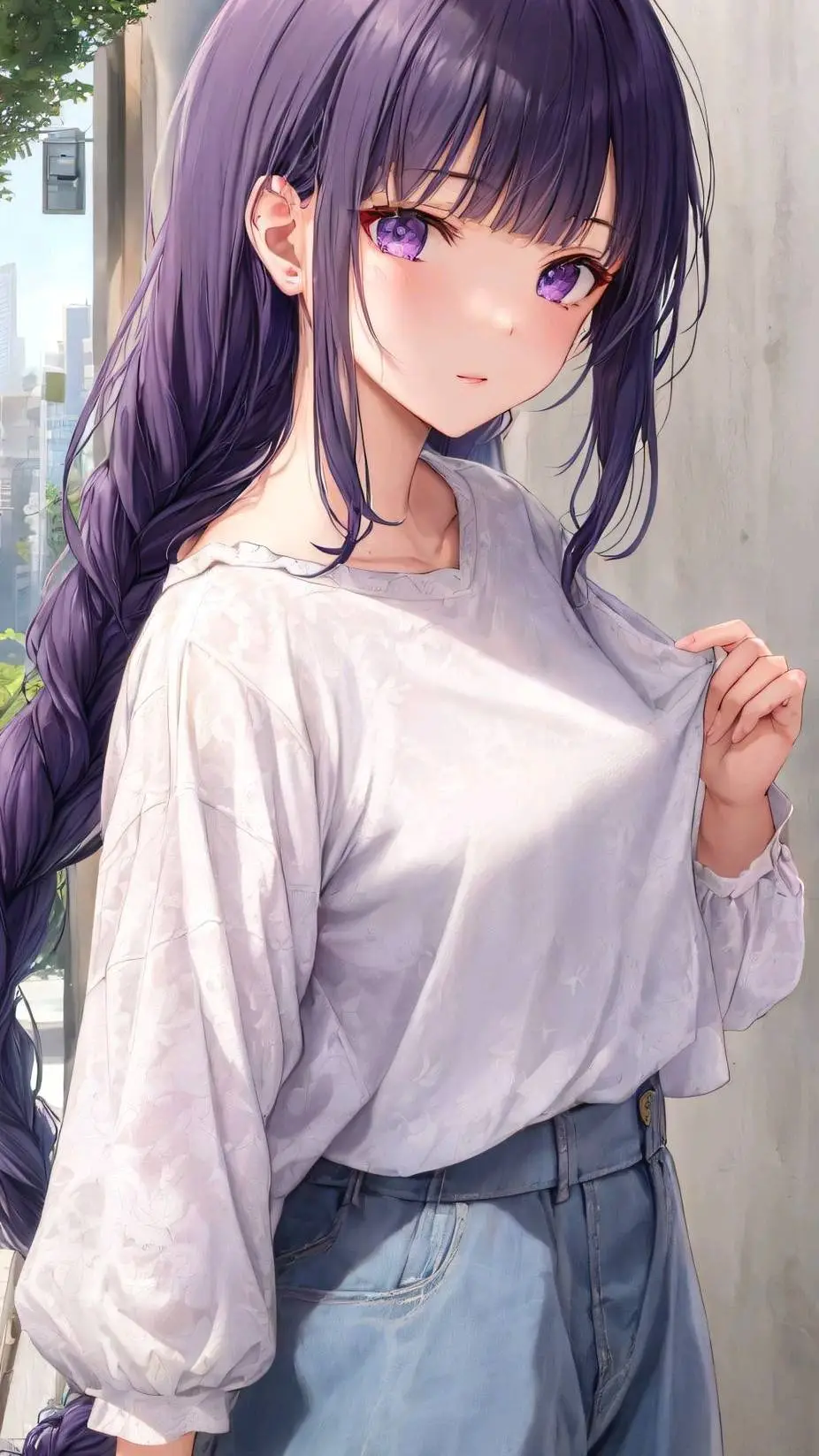 ai character: elya background