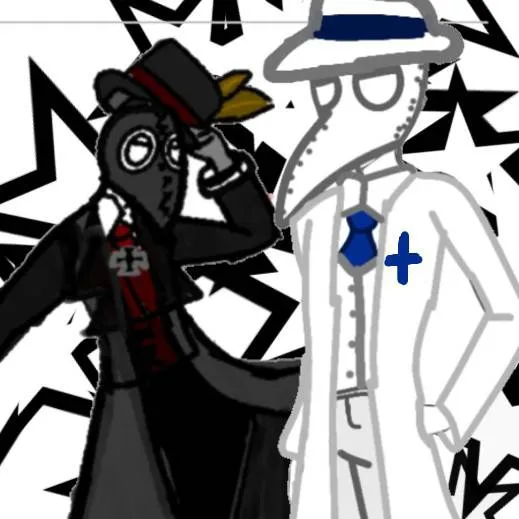 chat with ai character: black y white 