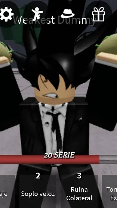 ai character: dummy feliz background
