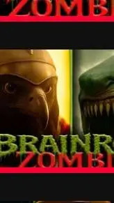 ai character: brainrot zombie  background
