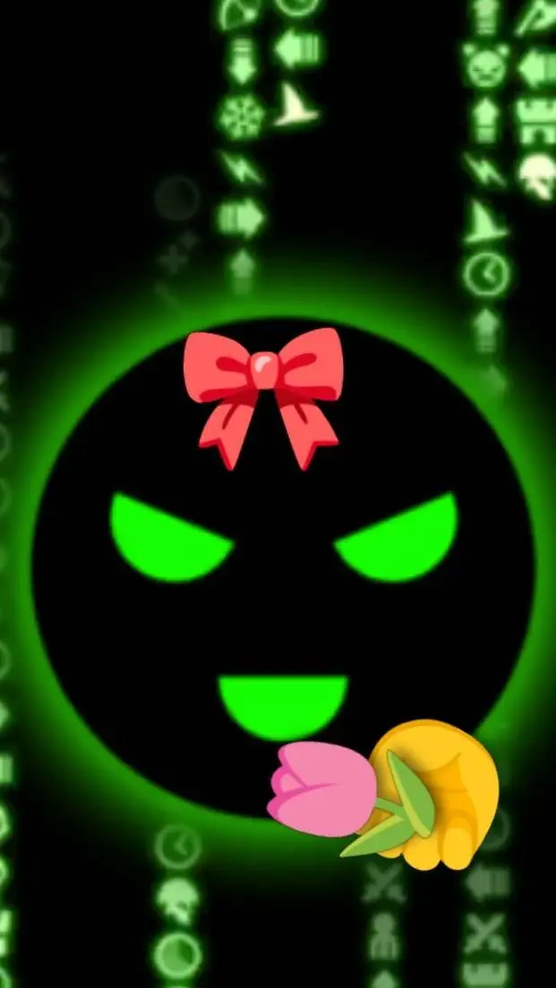 ai character: hacker.exe girl background