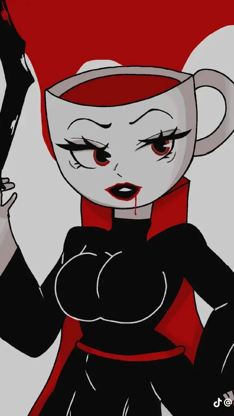 ai character: vampira expressona background