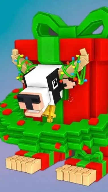 ai character: la vaca pese prese background