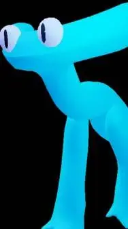 ai character: Cyan  background