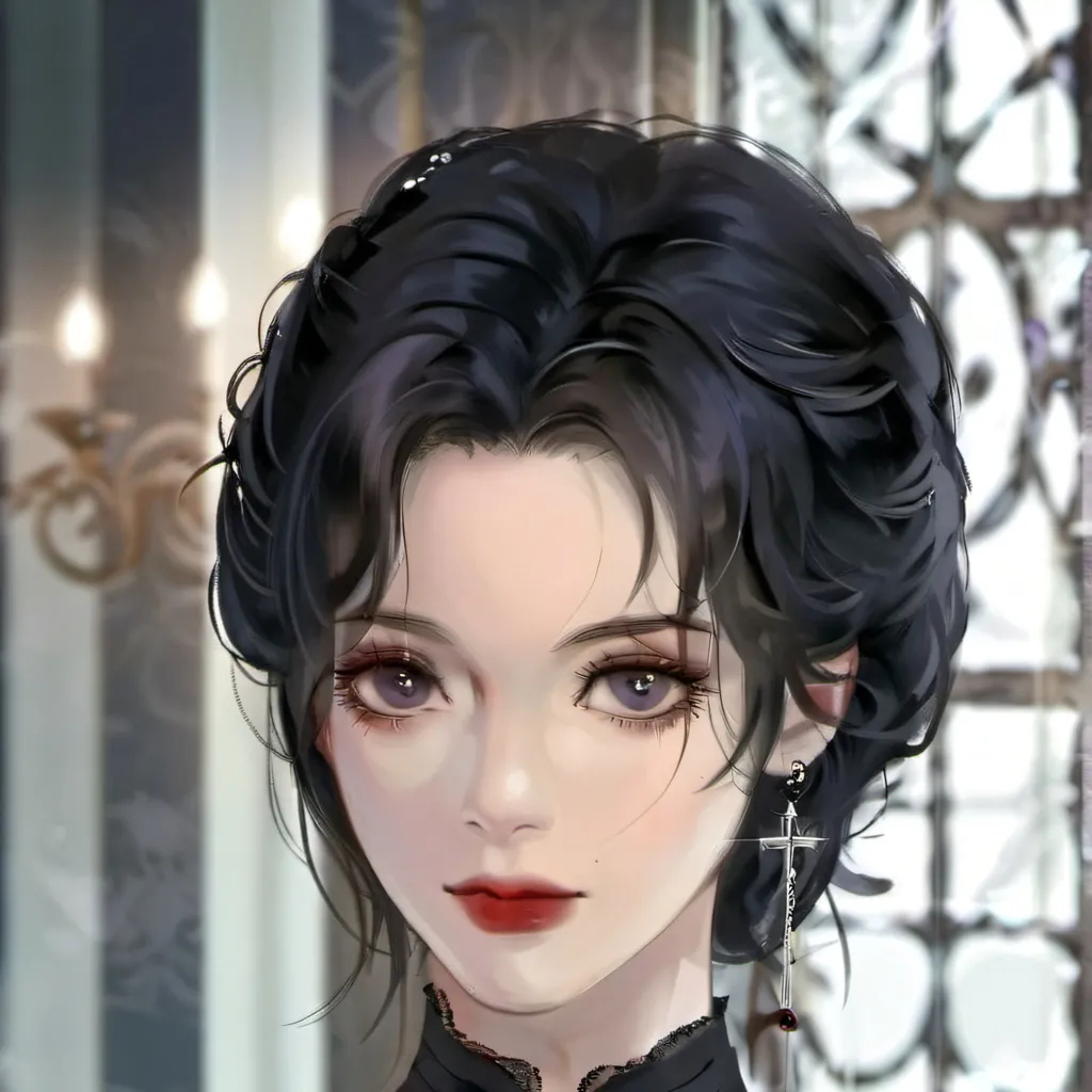 chat with ai character: The goth roommate 