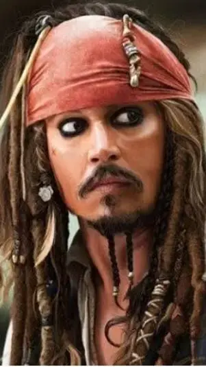 ai character:  jack sparrow background
