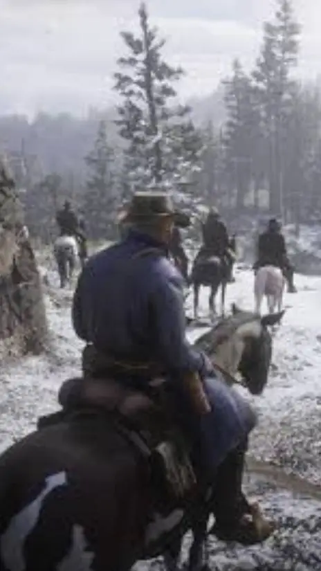 ai character: RDR2: Colter. background