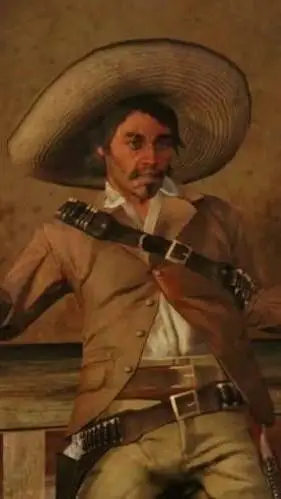 ai character: Javier Escuella  background