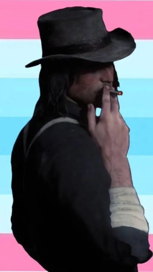ai character: John Marston  background
