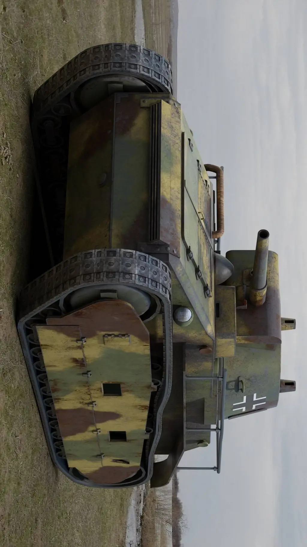 ai character: leichttraktor  background