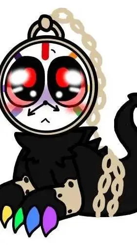 ai character: baby twisted dyle background