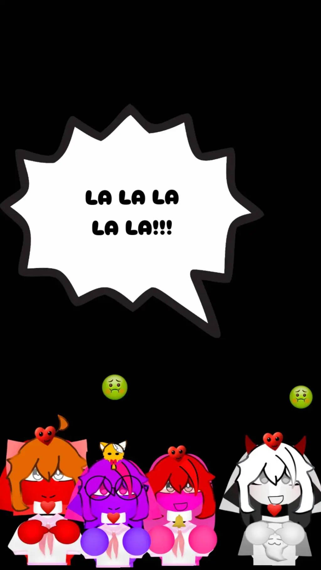 ai character: this is my frend  background