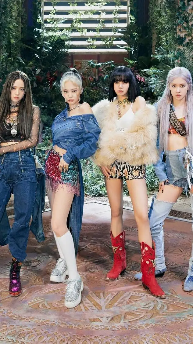 ai character: BLACKPINK  background