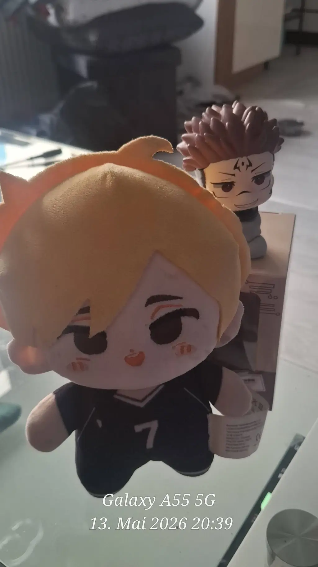ai character: haikyuu & jjk background