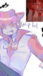 ai character: FORSAKEN AU!!!  background
