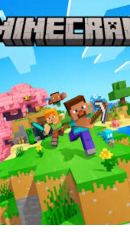 ai character: Minecraft background
