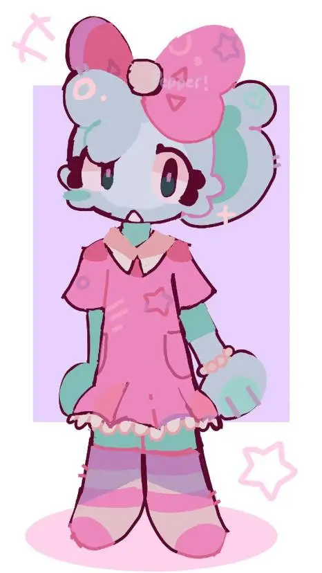 ai character: poppy x dandy  background