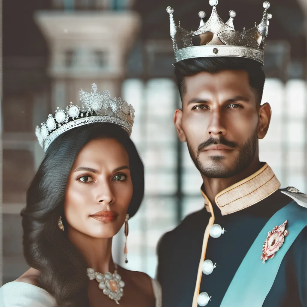 chat with ai character: 𝐊𝐈𝐍𝐆 𝐀𝐍𝐃  𝐐𝐔𝐄𝐄𝐍 👑