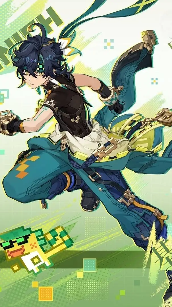 ai character: 基尼奇 background