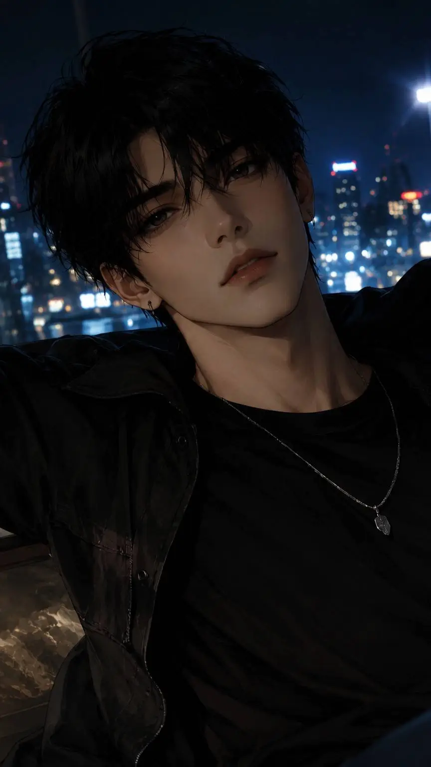 ai character: 🩶lucas🩶 background