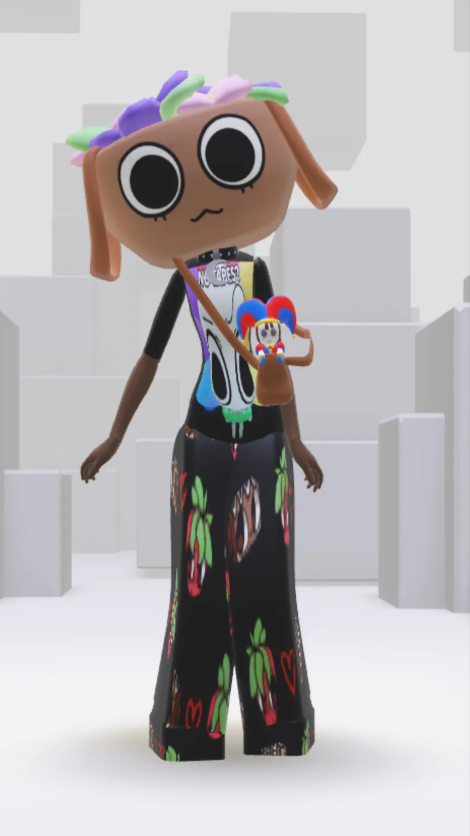 ai character: Bassie my Roblox background