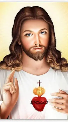 ai character: Jesus background